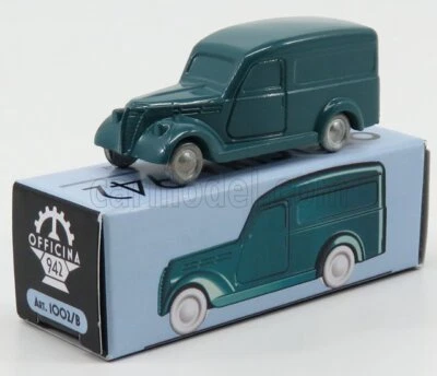 MODELLINO FURGONE STATICO FIAT 1100 BLR VAN VERDE OFFICINA 942 SCALA 1/76 - Immagine 1 di 3