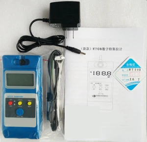 NUEVO medidor digital Gauss WT10B, probador de campo magnético de superficie, medidor Tesla - Imagen 1 de 3