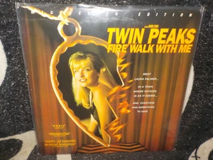 Twin Peaks Fire Walk With Me Widescreen Laserdisc LD David Lynch Free Ship $50 - Imagen 1 de 3