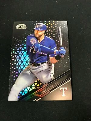2020 Topps Chrome Black JOEY GALLO Refractor 25/199 Texas Rangers *NV19A - Image 1 of 2