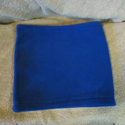 NUEVO SIN ETIQUETAS Adulto Unisex Cuello Calentador Capucha Bufanda - Talla 8-18 - Azul Real (G 73) Foto 1 de 2