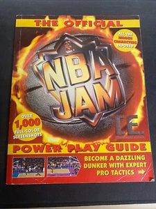 NBA Jam T.E. Official Power Play Prima Strategy Guide SNES Super Nintendo Sega - Picture 1 of 3