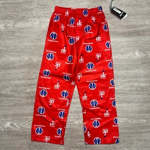 NWT Washington Wizards NBA Kids Pajama Pants Red Basketball Fan Gear Size XS - Picture 1 of 2