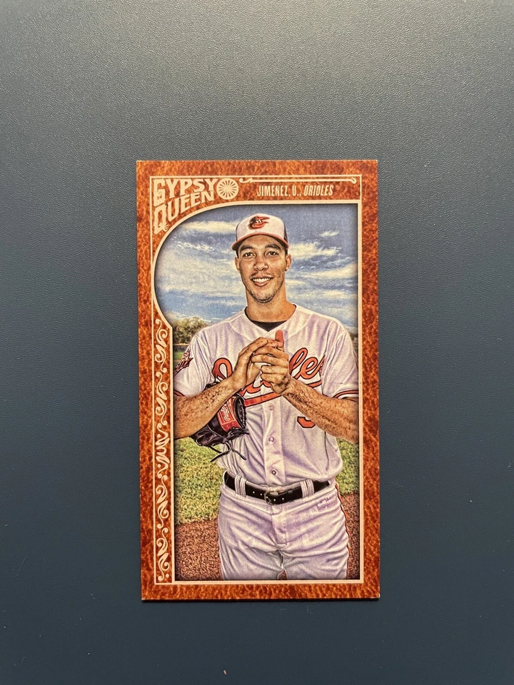 2015 Topps Gypsy Queen Mini #298 Ubaldo Jiménez True 1/1 Orioles Foto 1 de 2