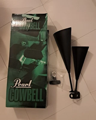 CENEBRO CAMPANA AGOGO MONTADO PERCUSIÓN PERCA ECB23 NUEVO Foto 1 de 2