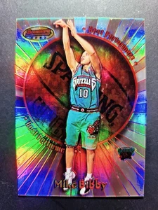 1998-99 Bowman's Best Best Performers Mike Bibby #BP8 (RC) Vancouver Grizzlies - Picture 1 of 2