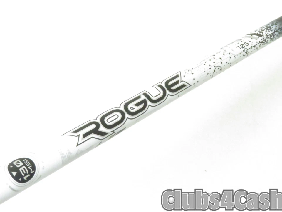 Aldila Rogue White 130msi 70S Stiff Driver Shaft +Ping G410 G425 G430 Adapter - Image 1 of 4