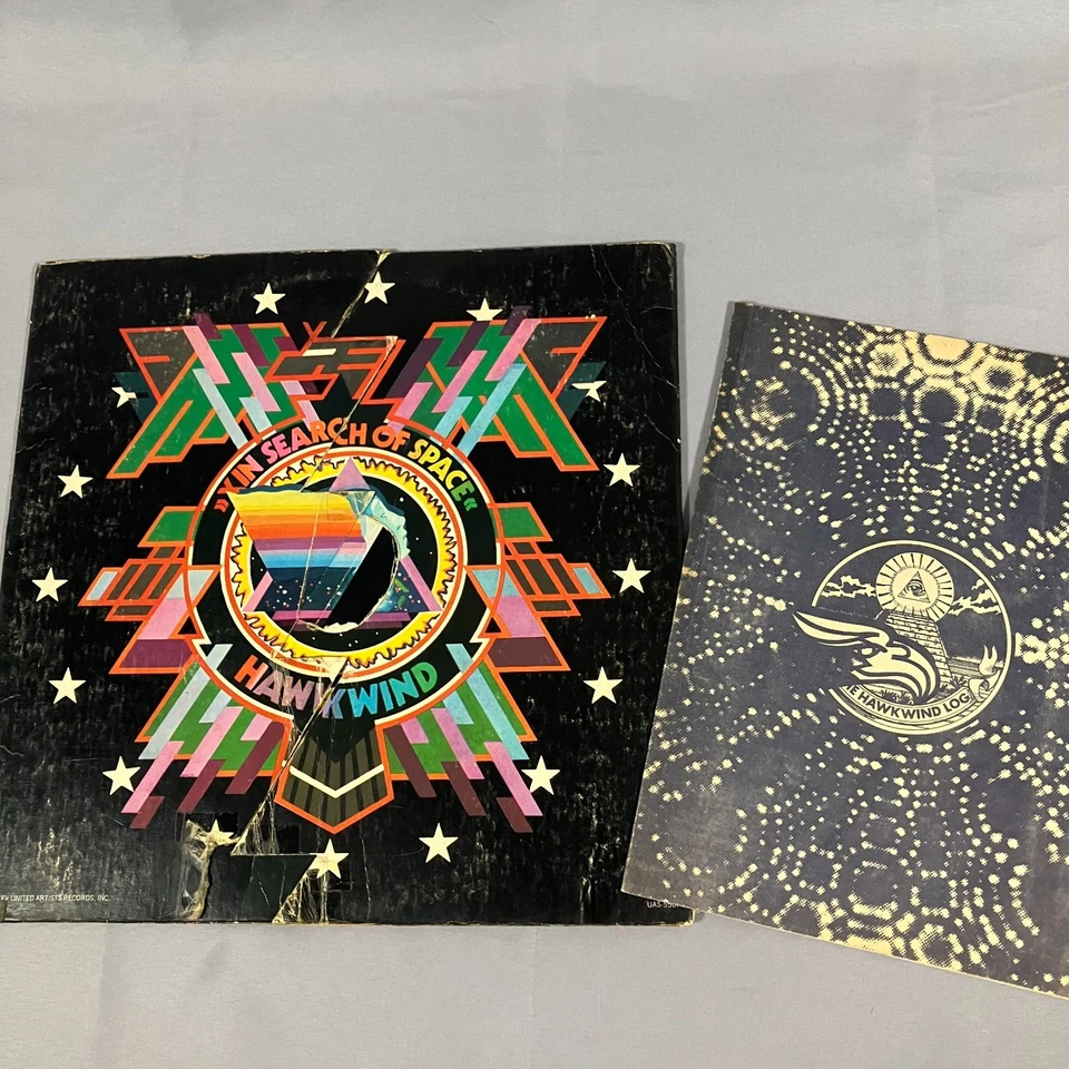 Hawkwind – In Search of Space LP 1971 United Artists UAS-5567 w/ Hawkwind Log Bo - Image 1 of 4