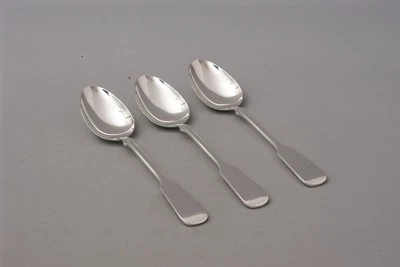 R&B Robbe & Berking Spaten 150 versilbert Menülöffel 3 Stück - Bild 1 von 4