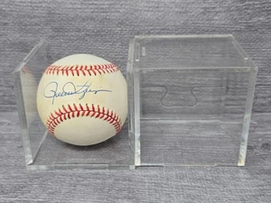 Rollie Fingers Signed Autographed Baseball OBAL HOF - Picture 1 of 6