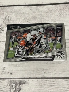 Derek Carr Signed Card Mosaic BANG! JSA COA IP Auto Autographed Raiders a - Picture 1 of 3