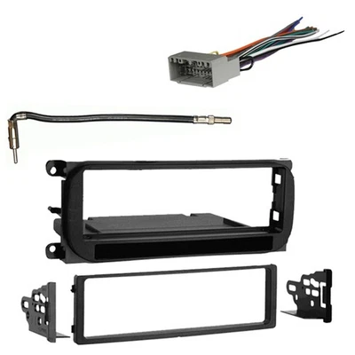 Fits Chrysler Concorde 02-04 Single DIN Stereo Harness Radio Install Dash Kit - Image 1 of 4