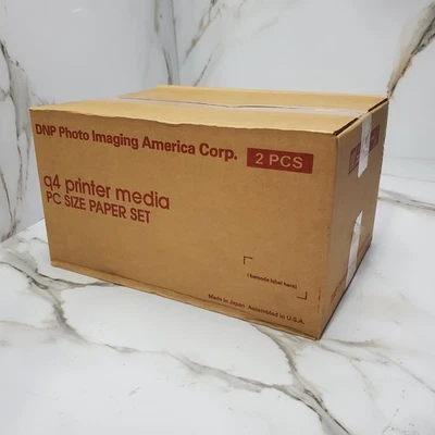 DNP Q4 Printer Media 2 Pcs 900-161 - Image 1 of 4