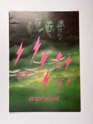 Be Bop Deluxe Programme Original Vintage Steve Gibbons UK Tour 1977 - Image 1 of 4