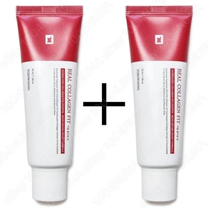 TOSOWOONG Real Collagen Fit 50g x2 Peel Off Wrapping Mask Cream Anti Wrinkle - Picture 1 of 4