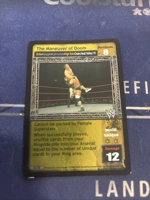WWF/ WWE Raw Deal CCG The Maneuver Of Doom #33/TK  - Image 1 of 4
