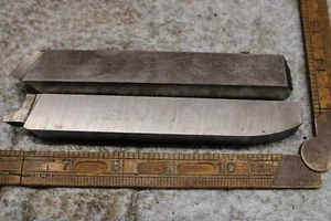 x2 Off Werkzeugstahl Bits 3/4" Vierkant Werkzeugstahl geschliffene Stange HSS 5 1/2" lang gebraucht - Bild 1 von 2