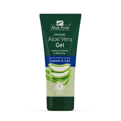 1 Pack of Aloe Pura Aloe Vera Organic Gel with Vitamins A C & E - 200ml