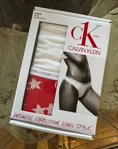Calvin Klein 2 Pack Thong Size M BNIB - Picture 1 of 3