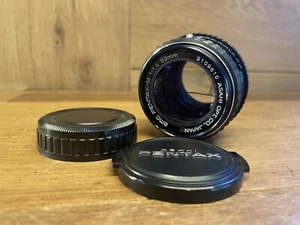 *Exc+5* SMC Pentax M 50mm F/1.4 Standard Lens PK K Mount From Japan #V12-23 - Picture 1 of 11