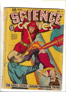 Science Comics # 7 Poor  [1940] Fox Features - Imagen 1 de 2