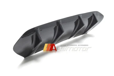 Cubierta difusora de parachoques de fibra de carbono para Mercedes W206 Clase C 2022-24 sedán AMG Foto 1 de 4