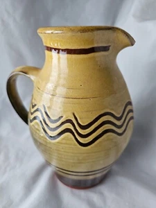 Probably early Winchcombe studio pottery slipware jug Circa 1930-50 - Picture 1 of 9