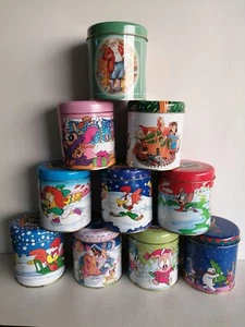 RARA LATTINA DECORATA CARTONI ANIMATI ANNI '90 - Imagen 1 de 4