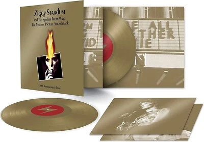 DAVID BOWIE LP x 2 GOLD VINYL Ziggy Stardust 50th Anniversary Ltd. MAILS SAME DA - Image 1 of 4