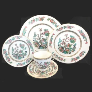INDIAN TREE by Royal Grafton 5 Piece Place Setting NEW NEVER USED made England - Picture 1 of 11