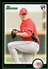 2010 Bowman Draft Picks & Prospects #BDP68 Jordan Smith  Cincinnati Reds