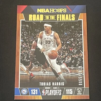 2019-20 NBA Hoops Road to the Finals First Round #17 Tobias Harris /2019 - Image 1 of 2