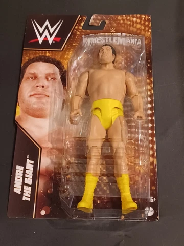 Andre the Giant WWE Mattel Wrestlemania Hollywood Basic Action Figure NEW Cover