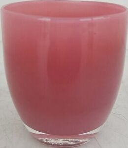 3.75" Pink Or Rosebud Glassybaby Votive Tea Light Candle Holder