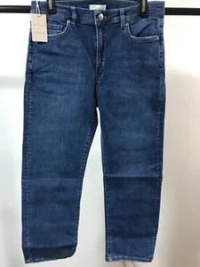 Peter Millar Womens Size 29 Medium Indigo Straight Leg Williamson Crop Jeans NWT - Picture 1 of 7