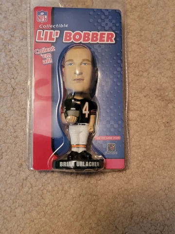 Chicago Bears Brian Urlacher Collectible Lil' Bobber Miniature Bobblehead Cover