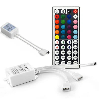 IR Control 44Key Box Fernbedienung 12V 6A RGB LED Controller Remote Steuerung  - Bild 1 von 4