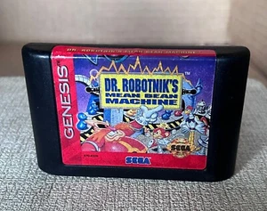 Dr. Robotnik's Mean Bean Machine (Sega Genesis, 1993) Game Cartridge Tested - Picture 1 of 4