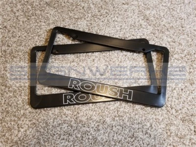 Roush License Plate Frame Racing mustang ford GT Nascar Outline - Pair - Image 1 of 2