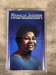 Mahalia Jackson: 16 Most Requested Songs (Cassette, 1996, Sony) - Foto 1 di 2