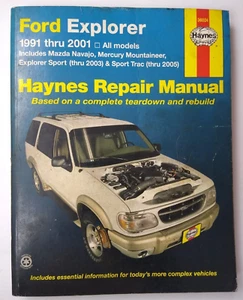 Haynes Repair Manual 36024 1991-2001 Ford Explorer All Models Mountaineer Navajo - Picture 1 of 3