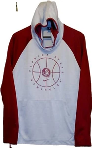 Nike Dri Fit Florida State Seminoles FSU Hoodie Jacke grau/granat Gr. XL - Bild 1 von 4