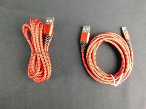 Pokanic USB to USB-C Charger - 6ft, 2-Pack, Fast Charging - Picture 1 of 6