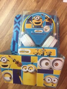 minions Headphones comfortable Dj Style stereo compatible iPhone, other Devices