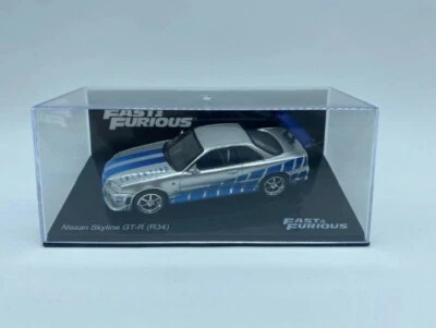 Nissan Skyline GT-R R34 1999  Fast And Furious 1/43 BRIAN  Paul Walker !  - Immagine 1 di 4