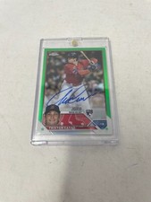 2023 Topps Chrome Triston Casas Green Refractor Rookie RC Auto /99
