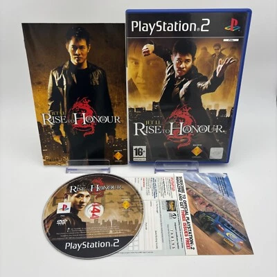 Jet Li Rise To Honour (PAL Sony PS2, 2004) *NEAR MINT* Complete *Disc Perfect* - Image 1 of 4