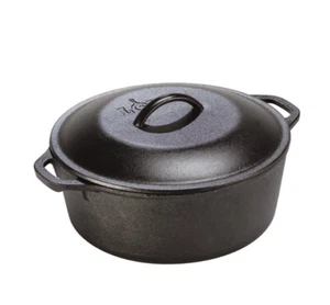 Lodge Cast Iron 5 Quart Seasoned Dutch Oven - Picture 1 of 4