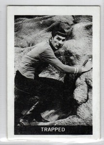 STAR TREK 1967 LEAF THE ORIGINAL SERIES VINTAGE #41 TRAPPED FAIR