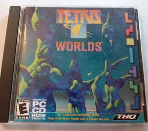 Tetris Worlds PC CD-ROM Juego de Computadora 2002 Completo con Manual Juego Vintage - Imagen 1 de 2
